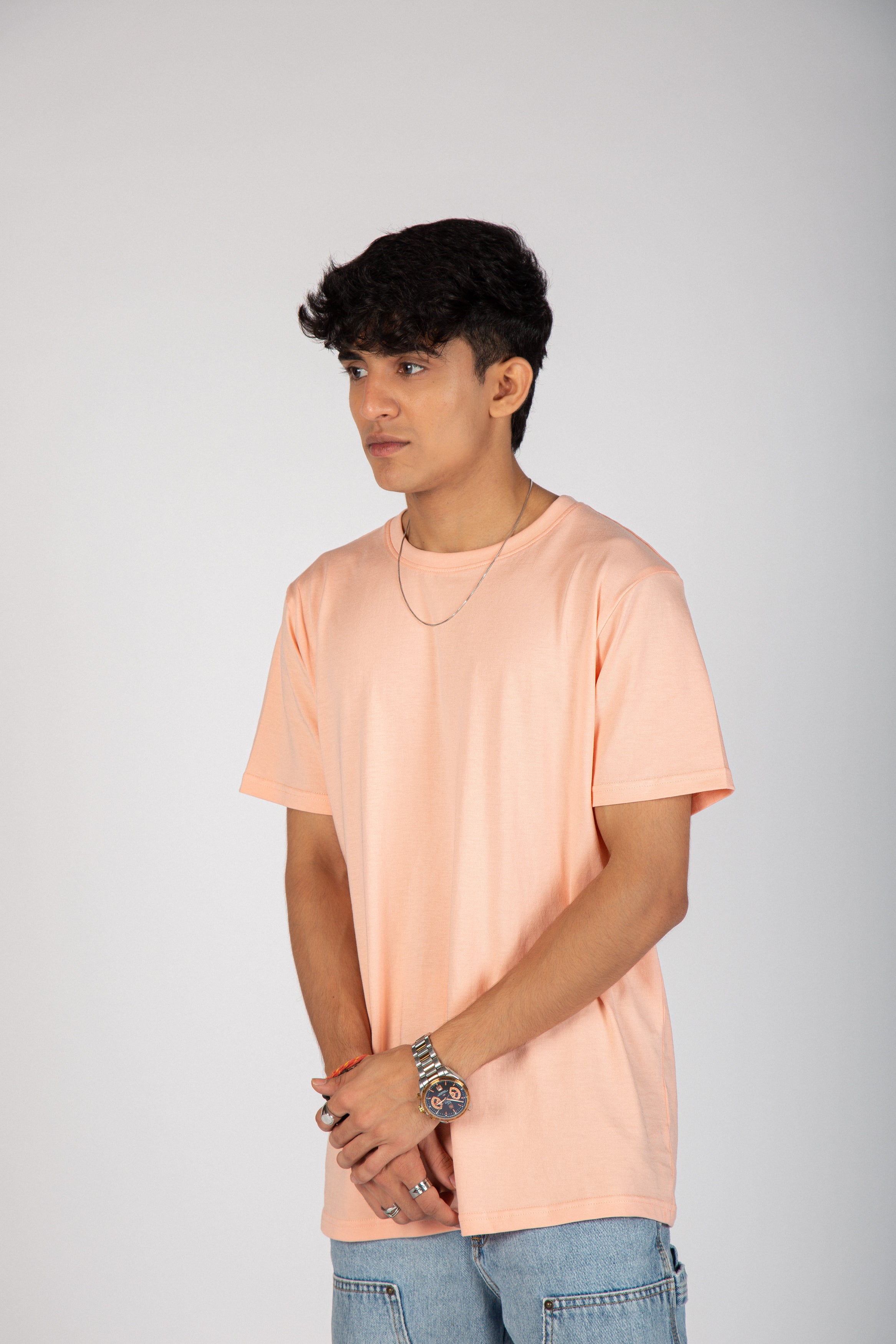Shell Pink Crew Neck